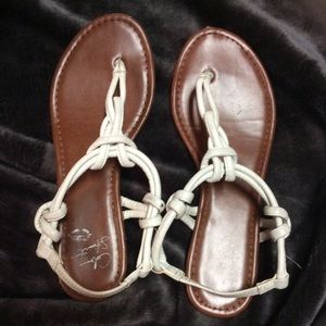 Colin Stuart White Sandals